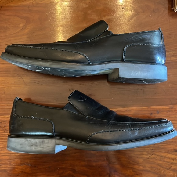 Michael Toschi Mario Double Side Gore Loafers Men\'s Black Leather Shoes main image 5